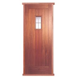 Hillingdon Glazed Hardwood External Pre-hung Door Set